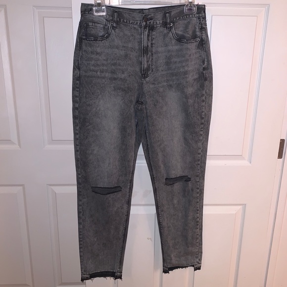American Eagle Outfitters Denim - American Eagle Distressed High Waist Mom Jeans